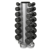 280 lbs Eco Dumbbell Set with Rack