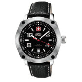 Outback Military Wrist Watch with Black and White Dial