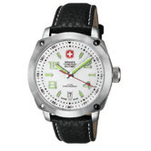 Outback Watch with White Dial and Black Strap