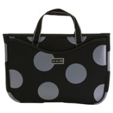 Large Neoprene Laptop Sleeve in Bubbles Gray
