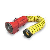 DC 40182 Horse Power Axial Blower With Canister And 25' Duct