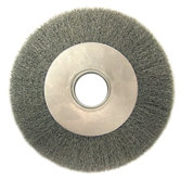 Medium Face Crimped Wire Wheels-DA Series - 01134 6" carbon medium face da type std