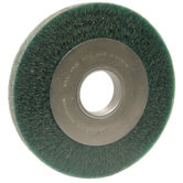 Anderbond Encapsulated Medium Face Crimped Wire Wheels-DA Series-Carbon Steel - 8" med. face encap. crimp wheel .010 2" arb