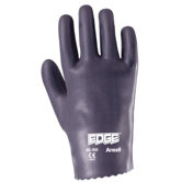 Ansell - Edge Nitrile Gloves 218901 Edge Orig Nitrilefoam Knit Lined Slip-On: 012-40-105-09 - 218901 edge orig nitrilefoam knit lined slip-on