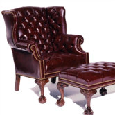 Tufted Leather Chair