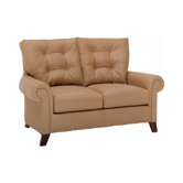 Alexis Leather Loveseat