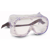 Softsides&reg; Direct Vent Goggles With Clear Perforated Frame And Smoke Lens (Bulk 180 Per Box)