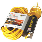 Coleman Cable - Polar/Solar Trouble Lights 25' 14/3 Sjeo Yellow Trouble Light 300V Ground: 172-05657 - 25' 14/3 sjeo yellow trouble light 300v ground