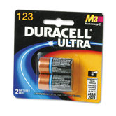 Ultra High Power Lithium Battery, 123, 3V, 2/Pack