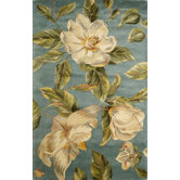 Catalina Light Blue Magnolia Rug