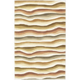 Cosmopolitan Earth Tones Wave Rug