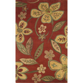 Emerald Floral Novelty Rug