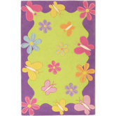 Kidding Around Springtime Fun Kids Rug