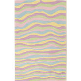 Kidding Around Pastel Waves Kids Rug