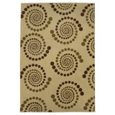 Moda Ivory Spirals Rug