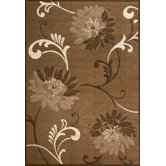 Onyx Coffee Flora Rug