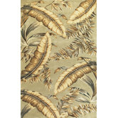 Sparta Pale Green Ferns Rug