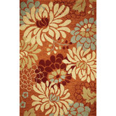 Meridian Saffron Silhouette Rug
