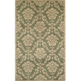 Chateau Taupe/Green Rug