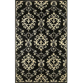 Chateau Ivory/Black Rug