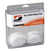 3"" Terry-Cloth Buffing Pads (Four In Clear Pkg.)