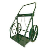 300 Series Continuous Handle Hand Truck For Medium And Large Cylinders With 18" Steel Wheels