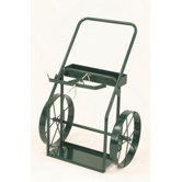 400 Series Continuous Handle With Narrow Frame For Medium And Large Cylinders With 18" Steel Wheels