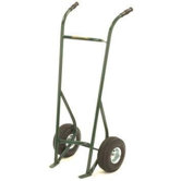 704 Series LP Cylinder Truck Permits Handling Small To Large Liquid Gas Cylinders With 10" Pneumatic 2-Ply Tires