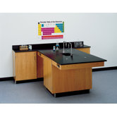 Perimeter Workstation With Door And Sink & Fixtures