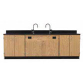 Wall Service Bench