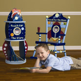 Rock-It Spaceship Kid's Rocking Chair