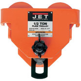 PT Series Plain Trolleys - pt-1 1 ton plain trolleyfits 3"-8" i-beam