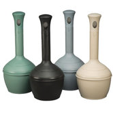 Justrite - Elite Smokers Cease-Fire Butt Receptacles Elite Smoker Cease Firecool Gray: 400-268501 - elite smoker cease firecool gray