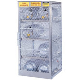 Aluminum Cylinder Lockers - horizontal 6 cylinderlocker