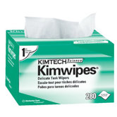 Kimtech Science&reg; Kimwipes&reg; Delicate Task Wipers - 4.5"x8.5" white kimwipesex-l 1-ply 280/b