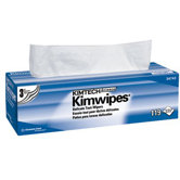 Kimtech Science&reg; Kimwipes&reg; Delicate Task Wipers - 12"x 12" pop-up box kaydry ex-l delicate ta