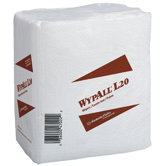 WypAll&reg; L20 Wipers - 4-ply kimtowels q-fold white 68 wipes/pk