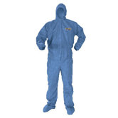 Kleenguard A60 4X-Large blood borne Pathogen Protection Apparel in Blue