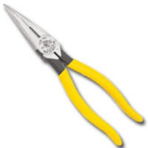 8-7/16" Heavy Duty Side Cutting Long-Nose Pliers