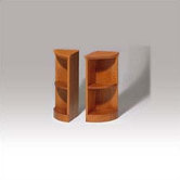 200 Signature Series 30" H Two Shelf Quarter Round Bookcase