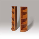 200 Signature Series 48" H Four Shelf Quarter Round Bookcase