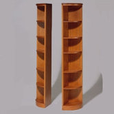200 Signature Series 72" H Six Shelf Quarter Round Bookcase