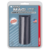 Leather Belt Holster for Mini Mag-Lite AA Flashlight
