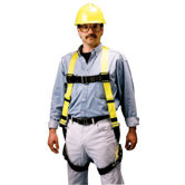 Miller By Sperian - Non-Stretch Harnesses 850 Series Non-Stretch Harnesses: 493-850-4/Uyk - full body non stretch harness 1 lanyard ring