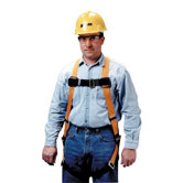 Miller By Sperian - Titan Full-Body Harnesses Titan Full-Body Harnesses: 493-T4000/Uak - full body harness w/sliding back d-ring