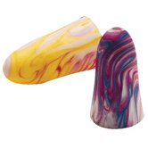 SparkPlugs&reg; Multi-Color Foam Earplugs - sparkplugs disp earpluguncorded ( 2000 per cs)