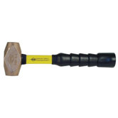 Brass Hammers - brs2.5 2.5lb brass sledge w/sg hdl
