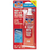 High-Temp Red RTV Silicone Gasket - #26 high-temp rtv silicone gasket maker 3 oz