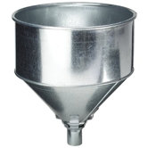 Funnels - 8 qt galvanized steel lock-on tractor fun
