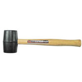 Rubber Mallets - 32 oz rubber mallet woodhdl